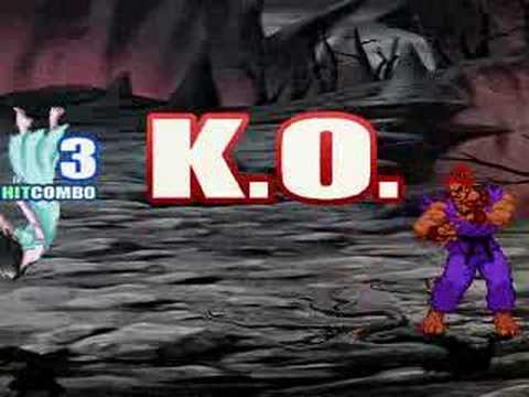 Shin Akuma (Me) vs Ella Final Ver.