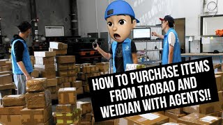 How To Buy From Taobao And Weidian Using A Shopping Agent! | Beginners guide!