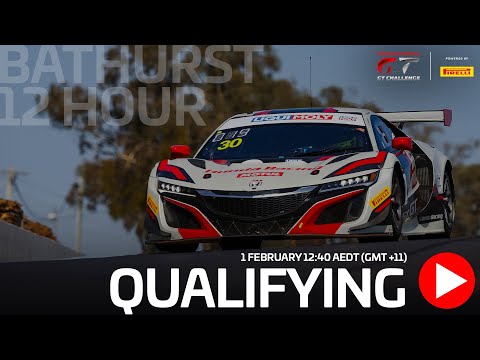 LIVE -  QUALIFYING & POLE SHOOTOUT -  Liqui Moly Bathurst 12 hour 2020
