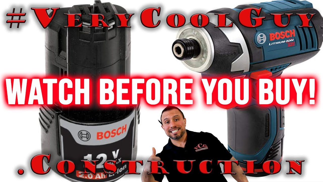 Bosch 12V Max Batteries - Is Bosch Over Charging