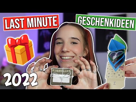 4 LAST MINUTE DIY Geschenkideen selber machen🎁🌲@itsmanjuu