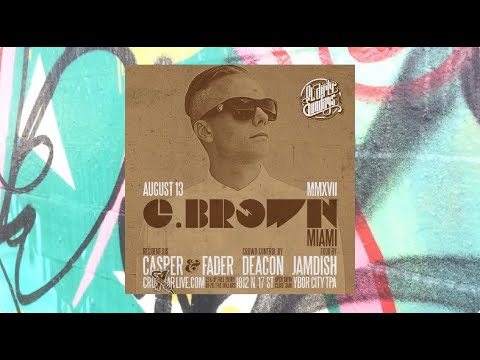 G.Brown - Live at Ol' Dirty Sundays Tampa pt. 1 - Classic Hip-Hop Funk Future Beats House Disco Mix