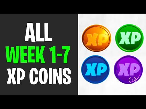 All 84 XP Coins Locations WEEK 1-7 | Fortnite Chapter 2 Season 3