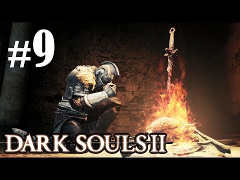 DARK SOULS 2 Walkthrough - Part 9 BOSS FIGHT Flexile Sentry PS3 HD