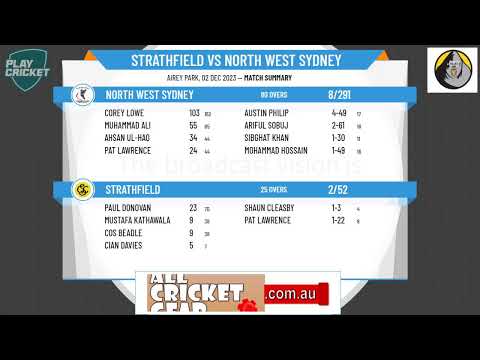 Sydney Shires Comp - First Grade (The RB Clark Cup) - Rd6 - Strathfield v North West Sydney - Day 2