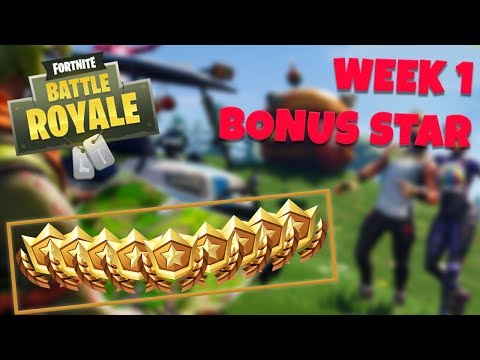 WEEK 1 BONUS STAR LOCATION - SEASON 5 (Fortnite Battle Royale)
