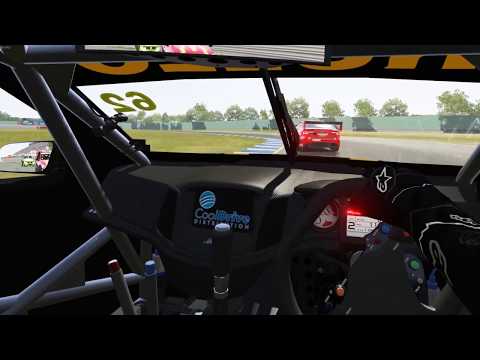 Exiled V8 Super Cars AC League | Race 1 | Unavoidable Crash!!!!!