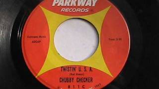 CHUBBY CHECKER TWISTIN&#39; USA  PARKWAY RECORDS