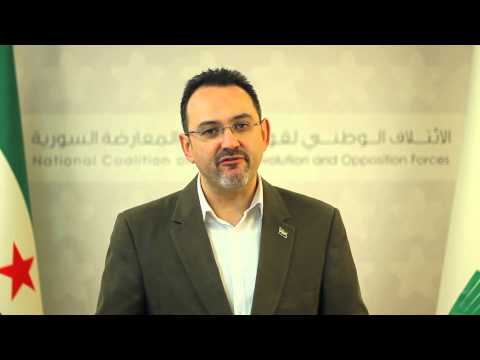 المؤتمر الصحفي اليومي يلقيه رئيس المكتب الإعلامي في الائتلاف خالد الصالح 14/12/2013