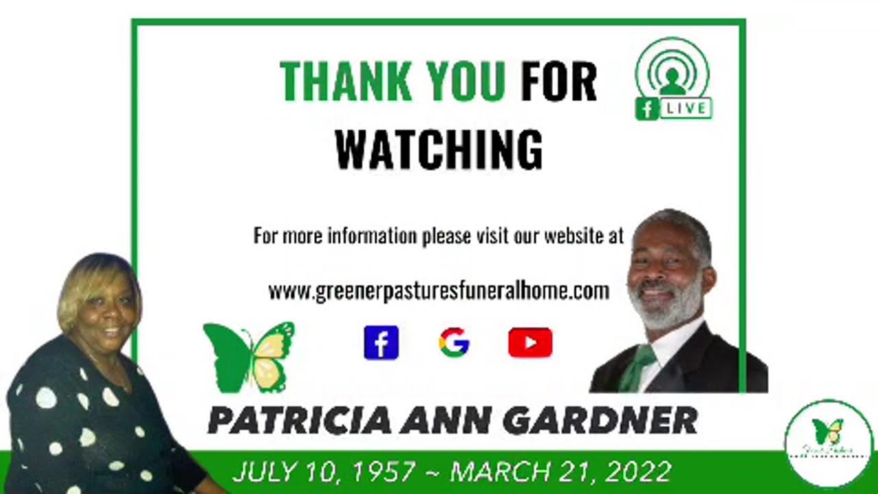 Funeral Services for Patricia Ann Gardner