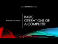Basic Operations of a Computer