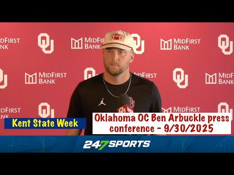 Oklahoma OC Ben Arbuckle press conference (Kent State Week) - 9/30/2025