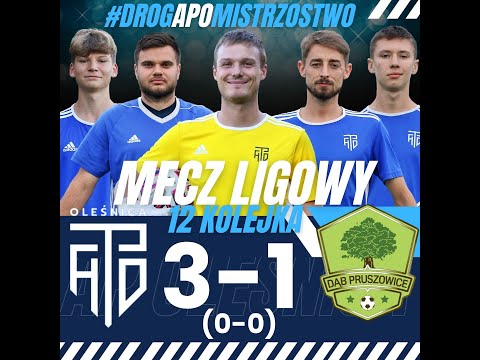 Senior:  12 kolejka AP Oleśnica 3:1 Dąb Pruszowice [bramki]
