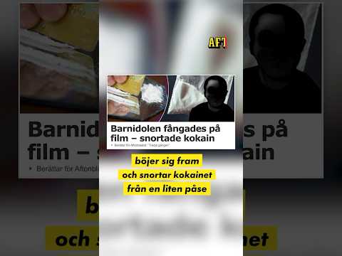 ”Åh jävlar” - barnidolen tog kokain
