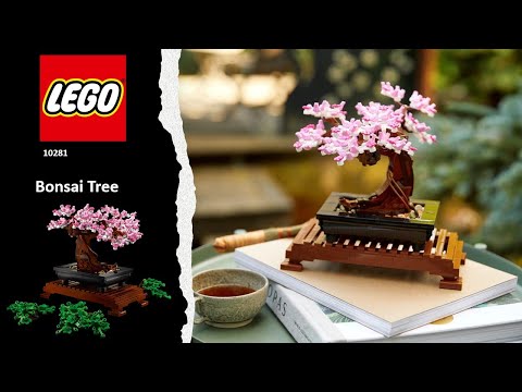 LEGO 10281 Bonsai Tree | LEGO Botanical Collection Designer Video |  Sets Revealed