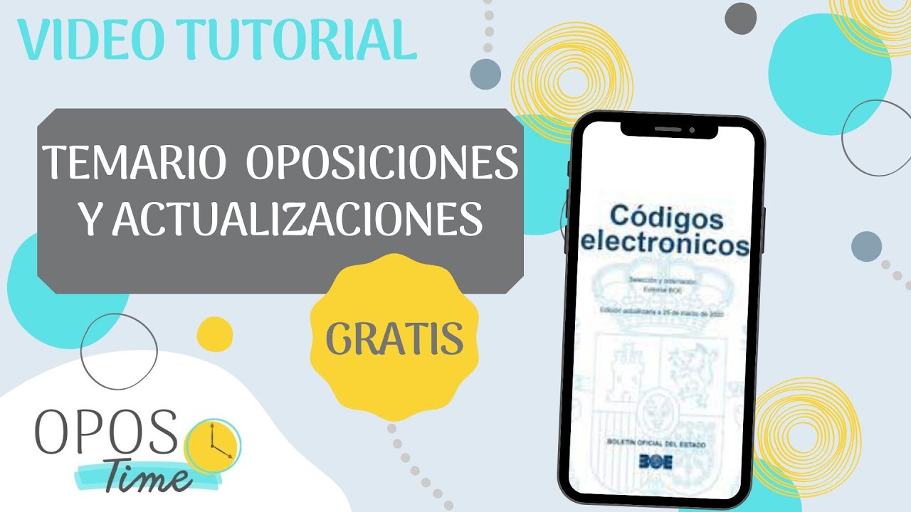 Watch #11.TEMARIO OPOSICIONES GRATIS, ACTUALIZACIÓN DE LEYES Y NORMAS EN REVISIÓN.CÓDIGOS ELECTRÓNICOS BOE Now #11.TEMARIO OPOSICIONES GRATIS, ACTUALIZACIÓN DE LEYES Y NORMAS EN REVISIÓN.CÓDIGOS ELECTRÓNICOS BOE