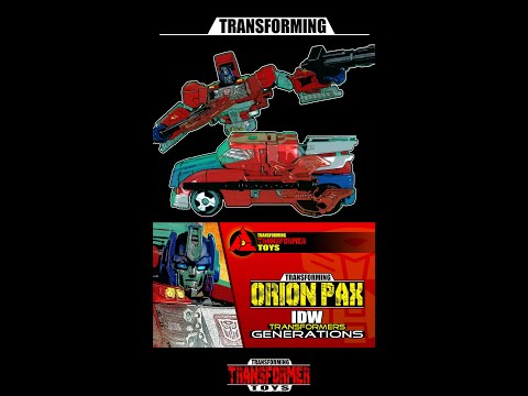 Transformers ORION PAX - IDW Generations - 3.T #shorts