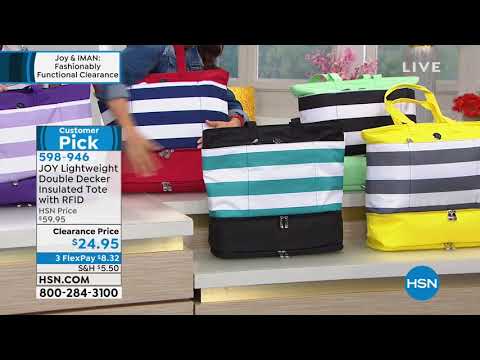 HSN | Joy & IMAN: Fashionably Functional Clearance 03.03.2019 - 02 PM