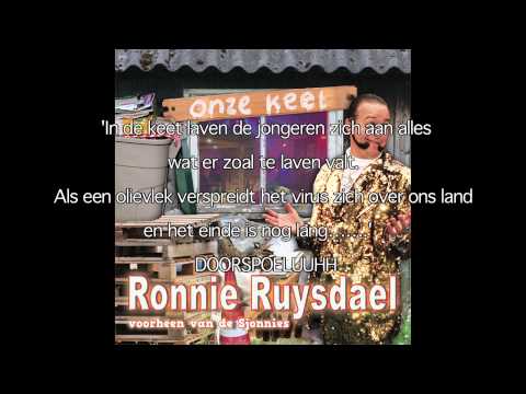 'Onze Keet' de nieuwe single van Ronnie Ruysdael (voorheen van De Sjonnies)