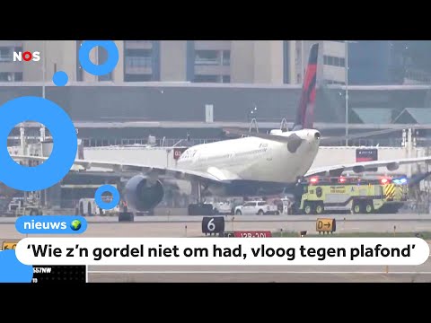 Gewonden en noodlanding na turbulentie in vliegtuig: 'Was echt eng'