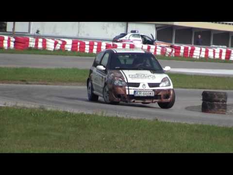 Watras Maciej - Renault Clio - SuperOES 9 Runda  Tor Kielce 24-09-2016