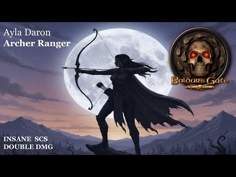 Drasus, Genthore, Kysus and Rezdan: BG1&2ee RANGER ARCHER Insane SCS x2 dmg