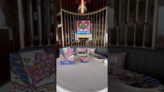 Should you dine at the new Love by Britto on Sun Princess? 💕 #cruise #shorts
