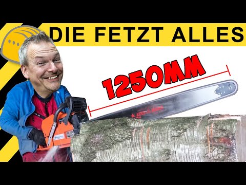 XXL MONSTER KETTENSÄGE im EINSATZ! EURE TOP 3 WERKZEUGE | WERKZEUG NEWS 154