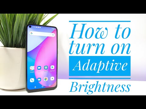 Umidigi Power 3 - How to turn on Adaptive Brightness