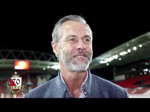 Op de tribune met Johan de Kock 19-10-2019