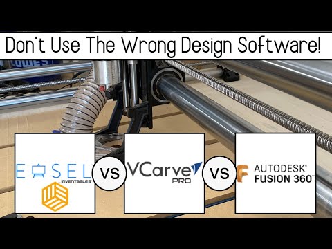 Easel / VCarve Pro / Fusion 360 | Onefinity CNC Woodworking