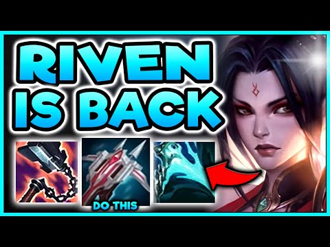BRAZILIAN RIVEN BUILD RETURNS !! CRIT RIVEN (DO THIS) - RIVEN TOP GAMEPLAY! (Season 11 Riven Guide)