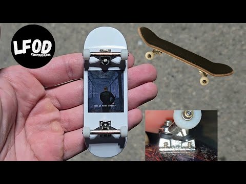 lfod fingerboard unboxing + got new pivot cups