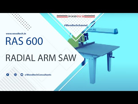 RAS-600 Radial Arm Saw Machine