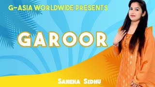 Garoor song artwork