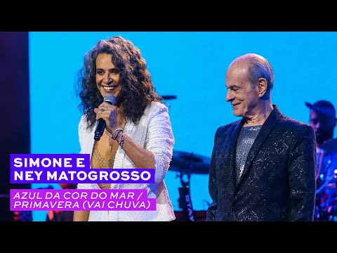 Simone e Ney Matogrosso - Azul da Cor do Mar / Primavera - Prêmio da Música Brasileira - PMB31