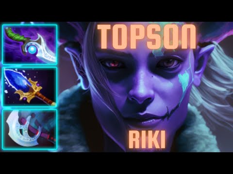 TOPSON Riki: 24 Kills - Pro Mid Gameplay