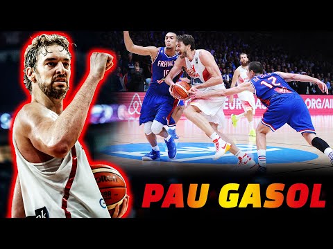 Баскетбол Paul Gasol EPIC 40 Points Game vs. France • Semi-Final • FIBA EuroBasket 2015