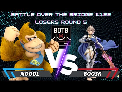 Noodl (Donkey Kong) Vs. boosk (Corrin) | BOTB #122 | Losers R5 | SSBU