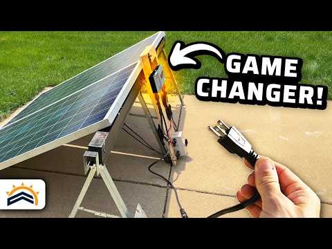 Easiest Grid-Tied Solar On The Market!   Plug-N-Play