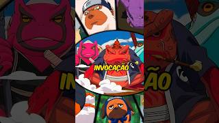 Todos Os Jutsus De Invocação Em Naruto # #anime #naruto #otaku