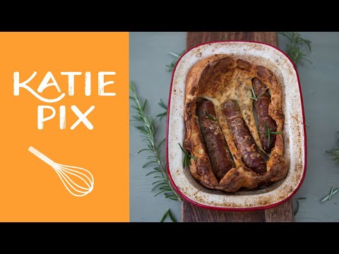 Toad in the Hole Recipe | Katie Pix