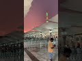 Maghreb Adhan Today Under The Rain At The Prophet S Mosque ﷺ