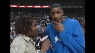 Sal Masekela Interviews Tracy McGrady Before Game 7 (2003)