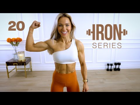 IRON Series 30 Min Superset Arms, Abs and Core Workout | 20