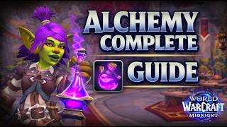 Alchemy 1-100 in Midnight FAST | Best Specs for Maximum Gold Making
