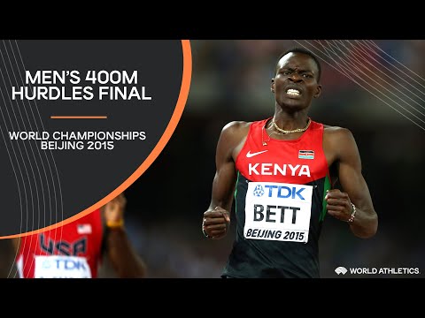 Men's 400m Hurdles Final | World Athletics Championships Beijing 2015