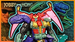 Transformers Legacy MAGMATRON Review - 3 Dinos 1 