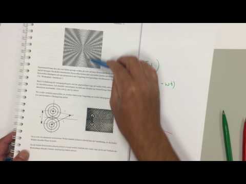 *** Beugungsintegral Teil 1, komplexe Darstellung der Wellenbewegung