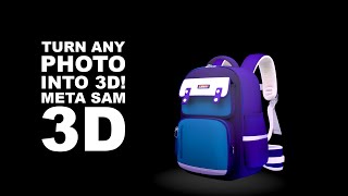 Turn Any Photo Into 3D! Meta SAM 3D to After Effects FULL Tutorial